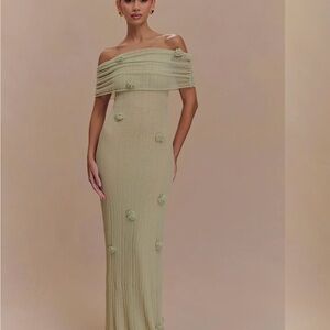 Brynn Orchid Knit Maxi Dress